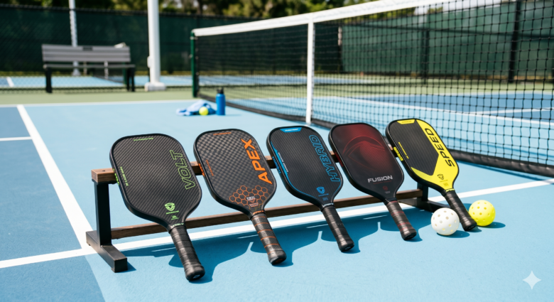 Best spin pickleball paddles compared for control, power, and spin in 2026.