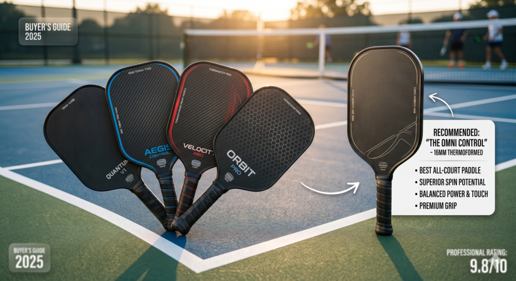 Selkirk LUXX Control Air compared with other premium pickleball paddles